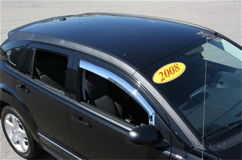 Putco — Element Chrome Window Visor In Channel
