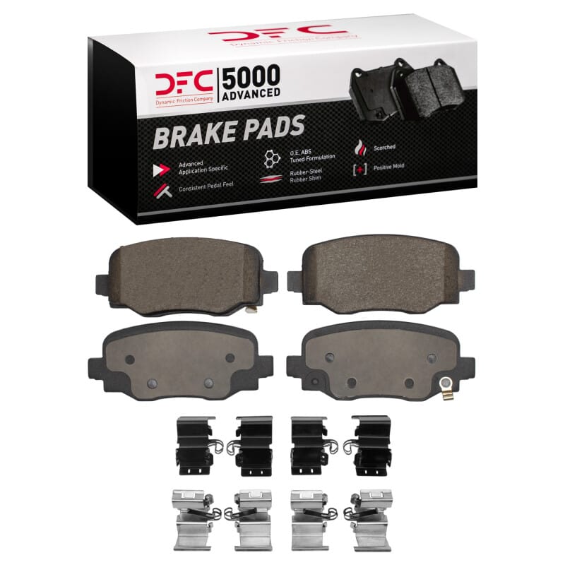 DFC — DFC 5000 Advanced Pads - Ceramic and Hardware Kit