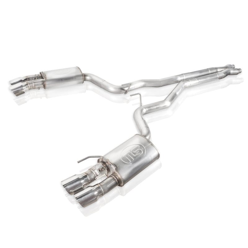 Stainless Works — Stainless Works Redline X-Pipe Catback Factory Connect With Valve