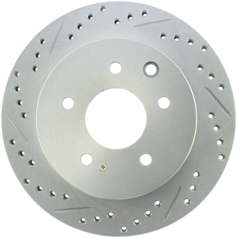Stoptech — StopTech Select Sport Drilled and Slotted Brake Rotor; Rear Right