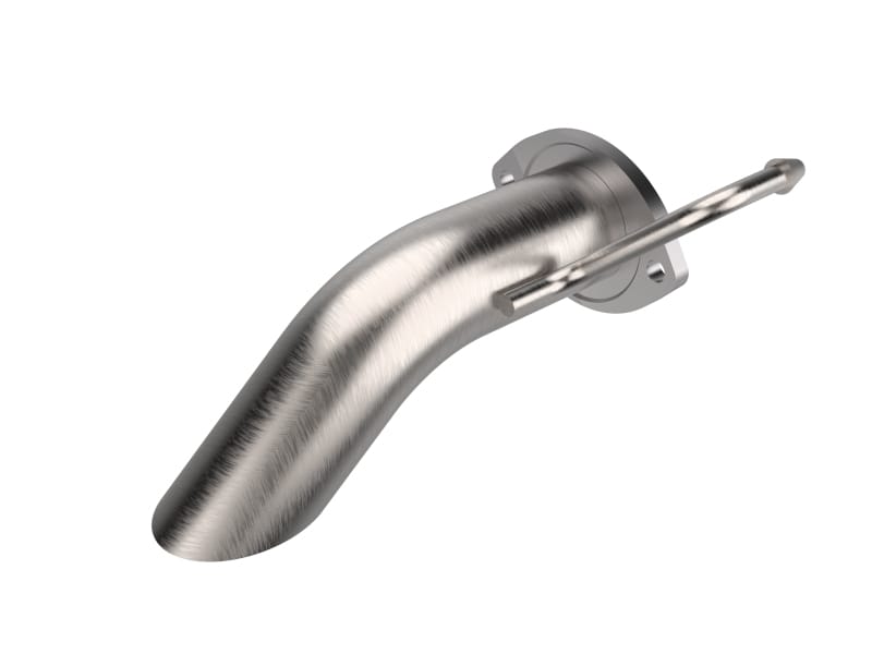 aFe — ROCK BASHER 2-1/2 IN 409 Stainless Steel Axle-Back Hi-Tuck Exhaust System