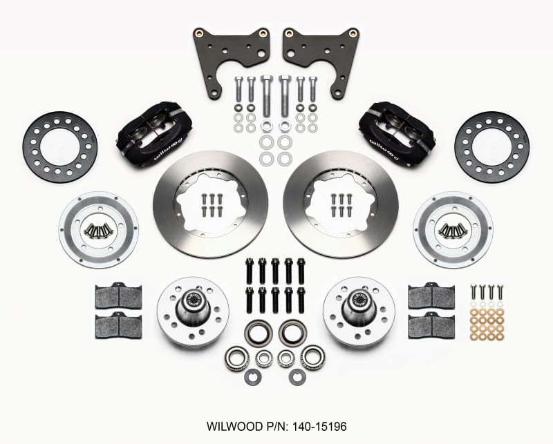 Wilwood — KIT,FRONT,MOPAR,C-BODY,DRUM,FDLI,11.00 BLACK POWDER COAT