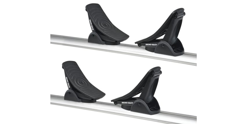 Rhino-Rack — Rhino-Rack Nautic C-Channel Locking Kayak Carrier - Side Loading