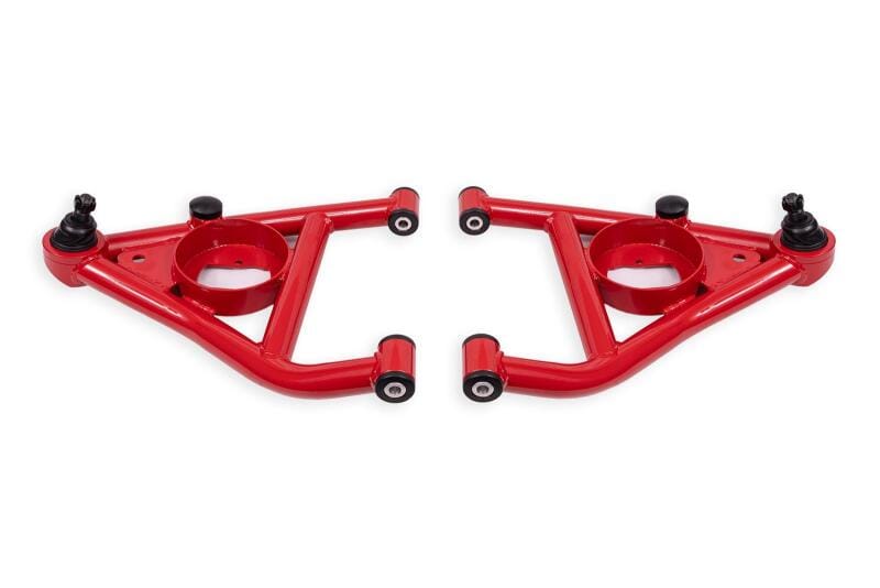 BMR Suspension — A-arms, Lower, Delrin, Std Ball Joint, Rear Bump Stops