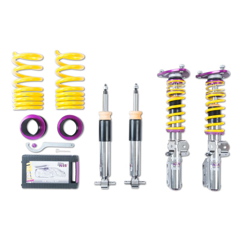 KW — Adjustable Coilovers, Aluminum Top Mounts, Independent Compression and Rebound
KW V3 CLUBSPORT KIT - 35230865