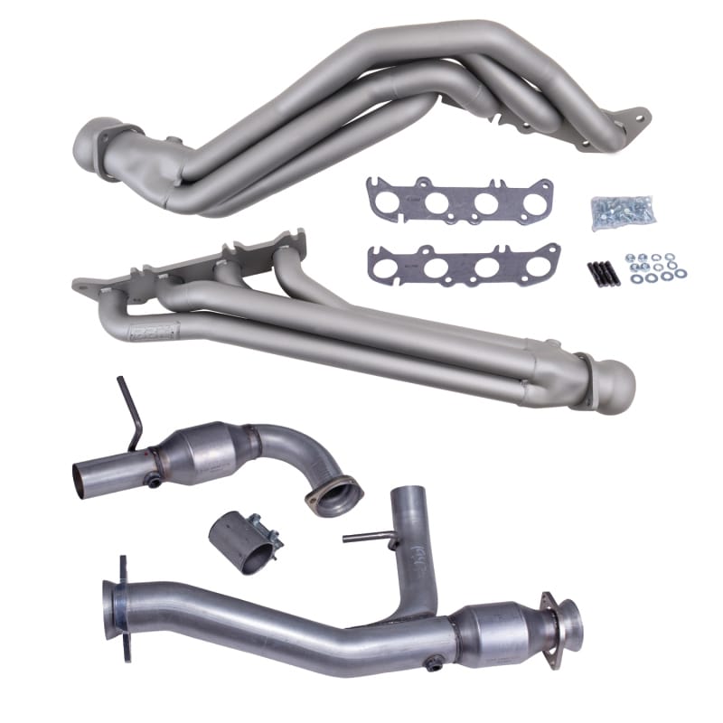 BBK — BBK 11-14 Ford F150 Coyote 5.0L 1-3/4in Long Tube Headers w/High Flow Catted Y-Pipe (Ti Ceramic)
Exhaust Header
Exhaust Kit
