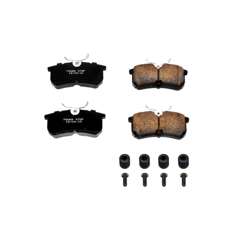 PowerStop — PowerStop - Z17 Low-Dust Ceramic Brake Pads with Hardware