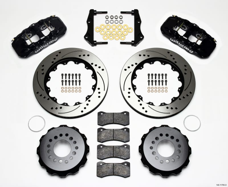 Wilwood — KIT,REAR,MAG/CHALL/CHARG/300C,05-10 AERO4,14.25 ROTOR,SRP