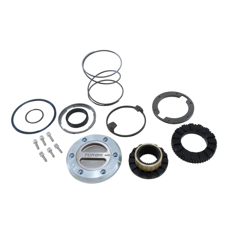 Yukon Gear & Axle — Yukon Hardcore Locking Hub Set 2000-2008 1-Ton Front with Spin Free Kit 1 side 