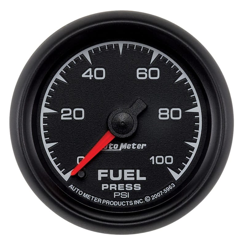 AutoMeter — GAUGE, FUEL PRESSURE, 2 1/16", 100PSI, DIGITAL STEPPER MOTOR, ES