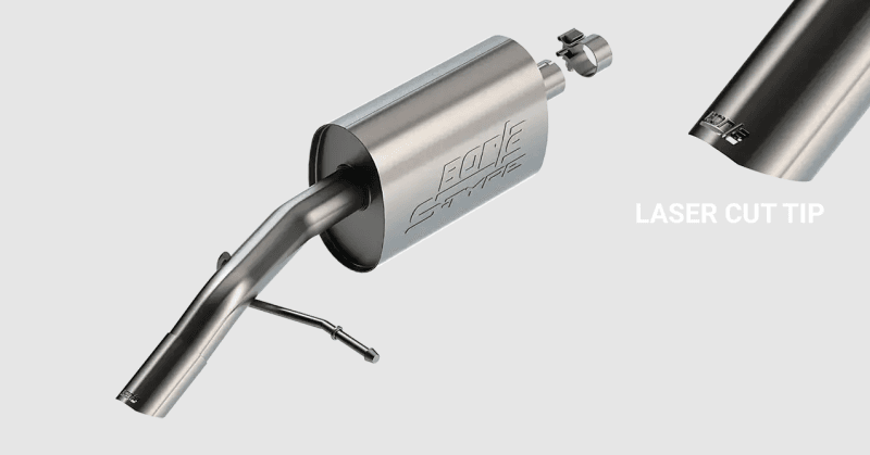 Borla — Axle-Back Exhaust System - S-Type