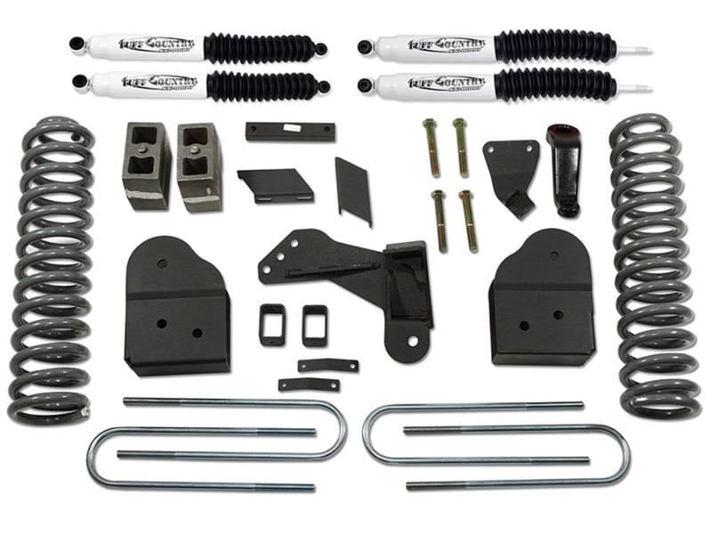 Tuff Country — 2017-2022 Ford F-250/F-350 Super Duty 4x4 w/diesel engine-4in. Lift Kit by (No S