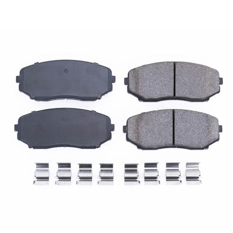 PowerStop — PowerStop - Z17 Low-Dust Ceramic Brake Pads with Hardware