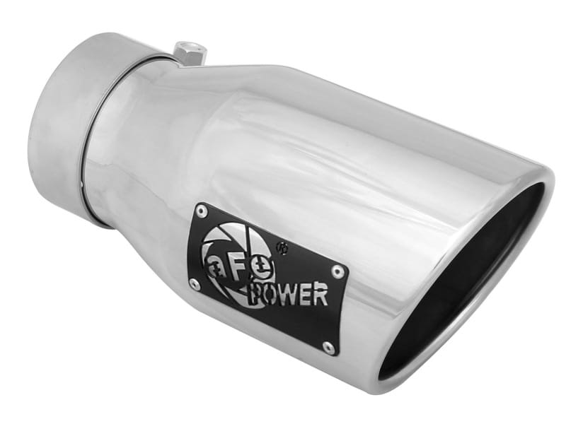 aFe — aFe MACH Force-Xp 3in Inlet x 4-1/2in Outlet x 9in Length 304 Stainless Steel Exhaust Tip
Exhaust Tip Polished