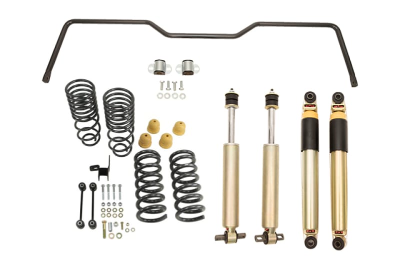 Belltech — PERFORMANCE HANDLING KIT PLUS W/ DAMPING ADJUSTABLE SHOCKS & SWAY BAR - 963HKP
Complete Kit Inc. Damping Adjustable Street Performance Shocks & Rear Sway Bar
