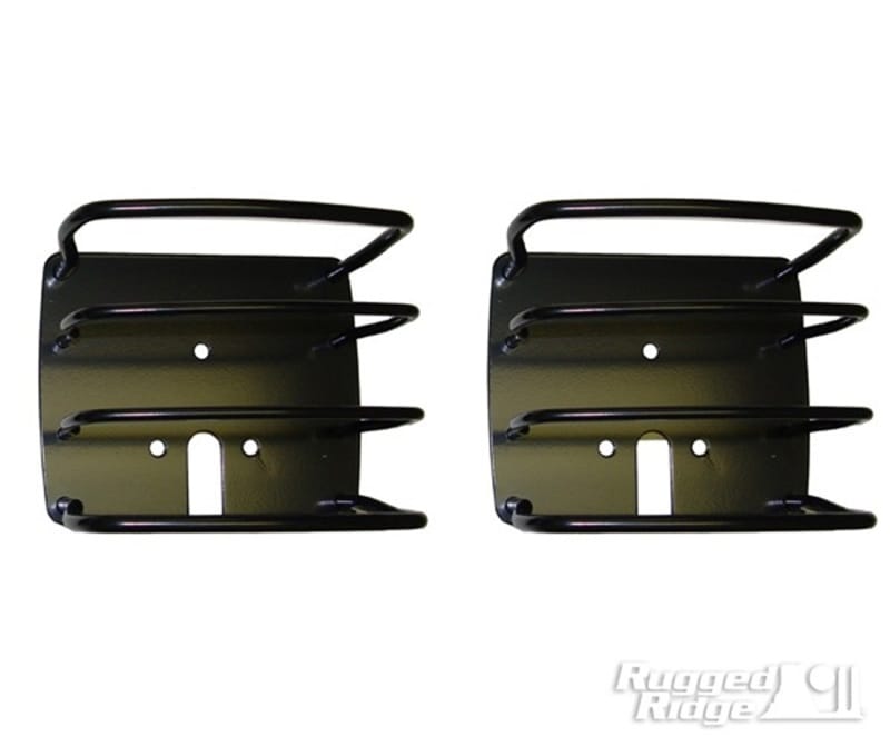 Rugged Ridge — Rugged Ridge 76-06 Jeep CJ / Jeep Wrangler Black Euro Tail Light Guards
Tail Light Guard
OFFROAD_EXTERIOR