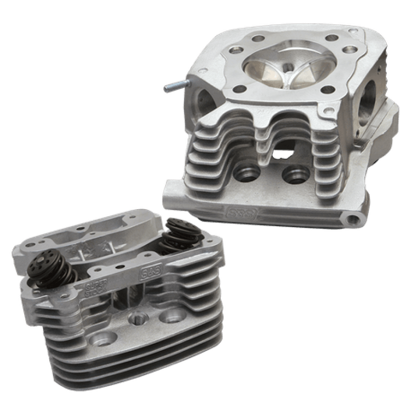 S&S Cycle — S&S Cycle 99-06 Twin Cam 88 A Engines 4-1/8in Bore Stock Stud Pattern Crankcase - Wrinkle Black