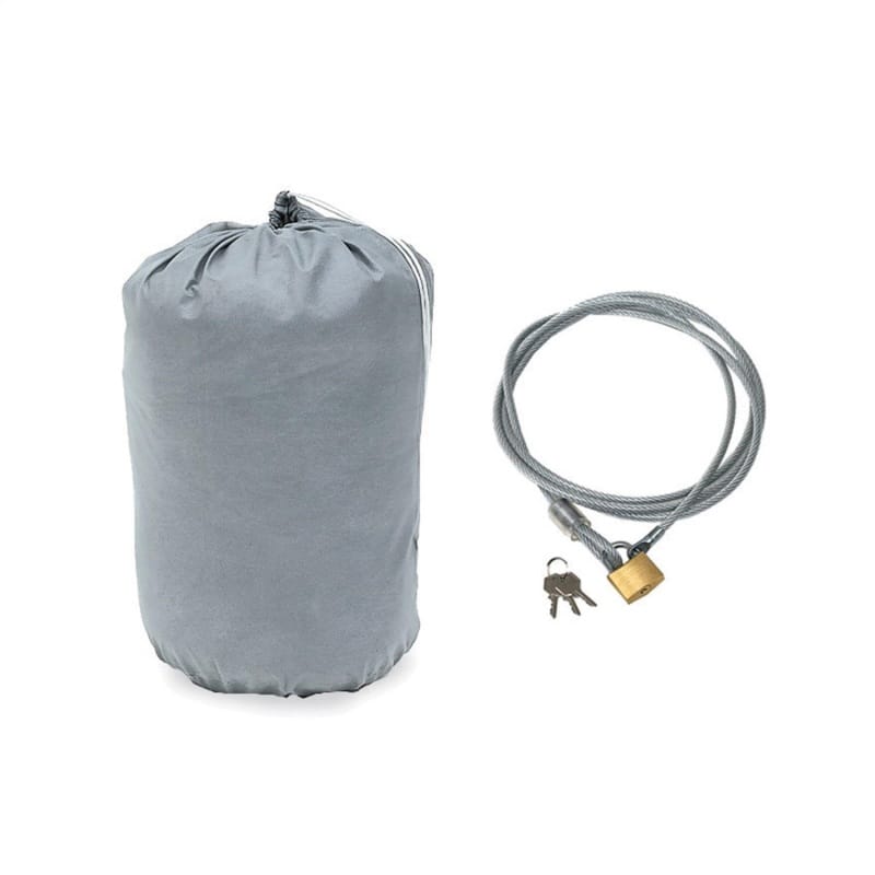 Rampage — Easy fit Car Cover, 4 Layer; 15' 1" to 16' Vehicle Lgth; Incl. Lock, Cable, Bag
EasyFit Car Cover