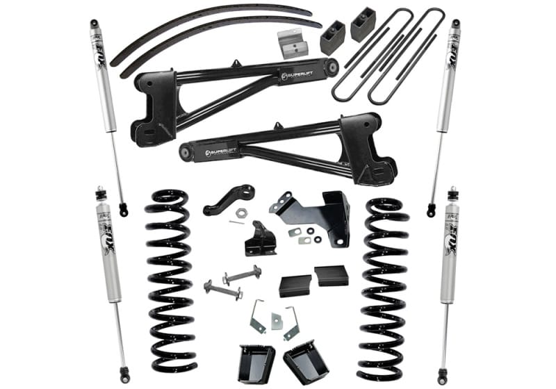 Superlift — 8" Lift Kit w/ FOX Shocks - 11-16 F250/350 4WD Diesel w/ Radius Arms
8in. Lift Kit w/FOX Shocks-11-16 F250/350 4WD Diesel w/Radius Arms