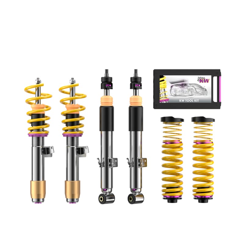 KW — Height Adjustable Coilovers with Independent Compression and Rebound Technology
KW COILOVER KIT V3 - 352200EB