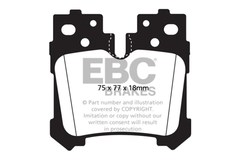 EBC — Yellowstuff Street And Track Brake Pads