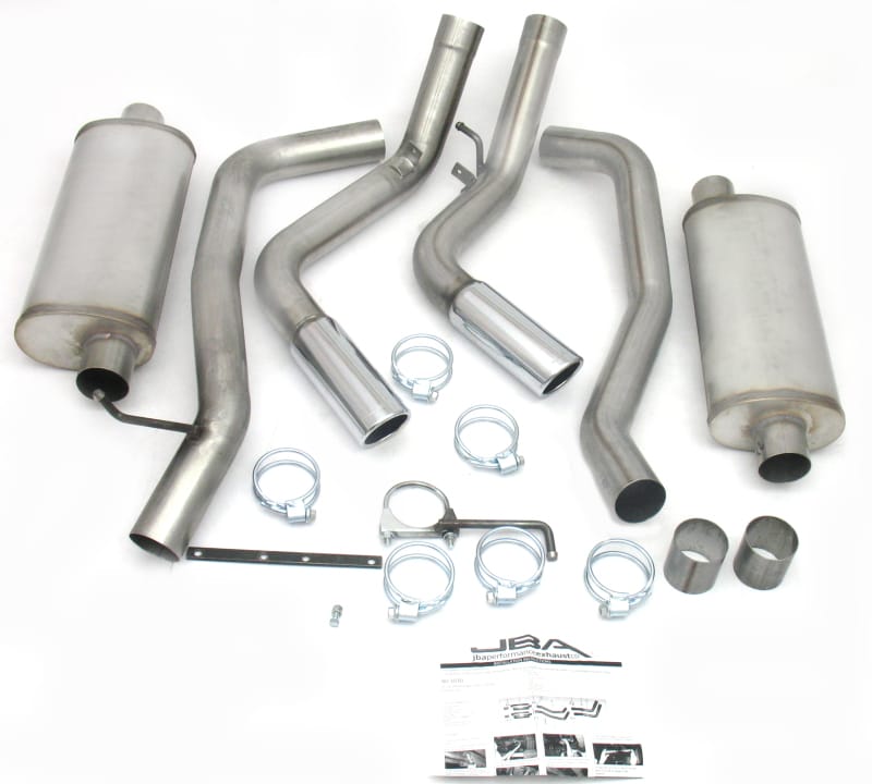 JBA — 01-06 Silverado/Sierra 2500HD Cat Back 409SS