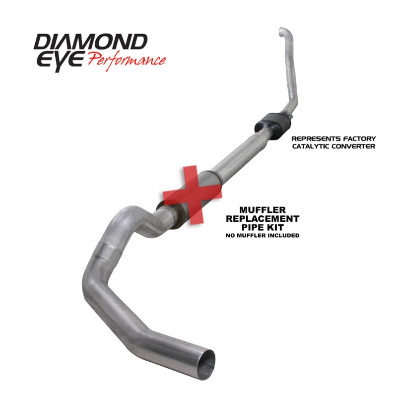Diamond Eye Performance — 1994-1997.5 FORD 7.3L POWERSTROKE F250/F350 (ALL CAB AND BED LENGTHS) 5in. ALUMI