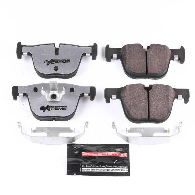 PowerStop — PowerStop - Z26 Performance Carbon-Fiber Ceramic Brake Pads with Hardware Kit