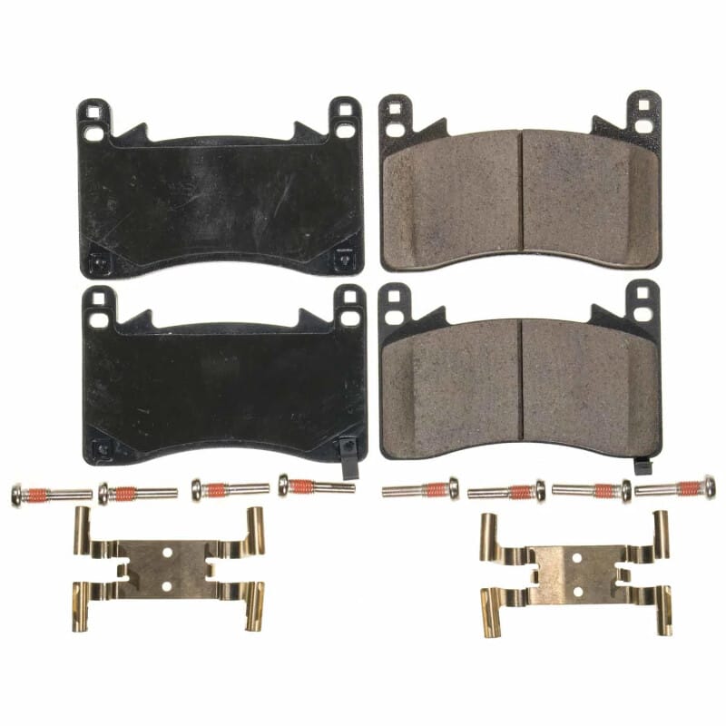 PowerStop — PowerStop - Z17 Low-Dust Ceramic Brake Pads with Hardware