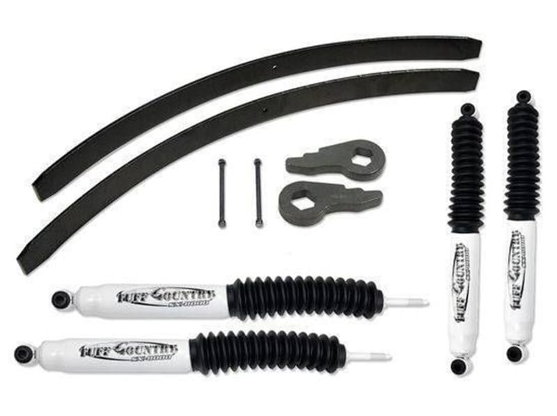 Tuff Country — 1999-2006 GMC Sierra 1500 4x4-2in. Lift Kit (w/Rear add-a-leafs) by (No Shocks)