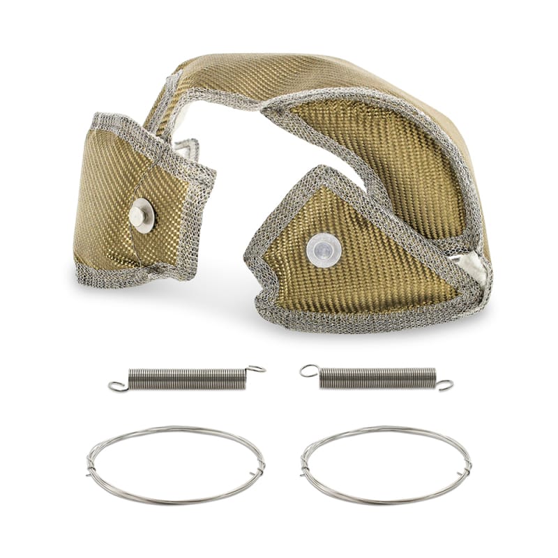 Mishimoto — Titanium Turbo Blanket, fits Toyota GR Supra (3.0L) 2020