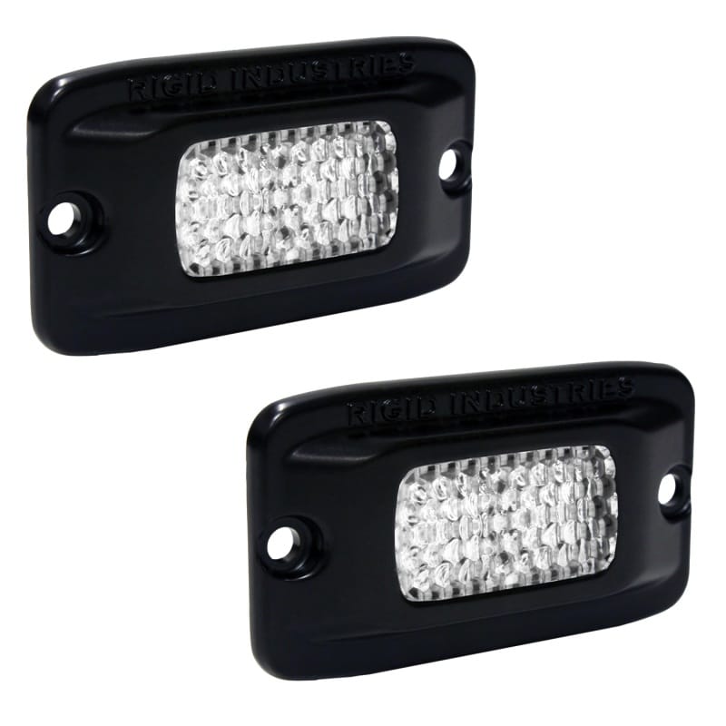 Rigid Industries — Back-Up Kit, Includes 2 SR-M Series PRO Flood Diffused, Flush Mount
SR-M PRO DIFFUSED BACKUP FM KIT