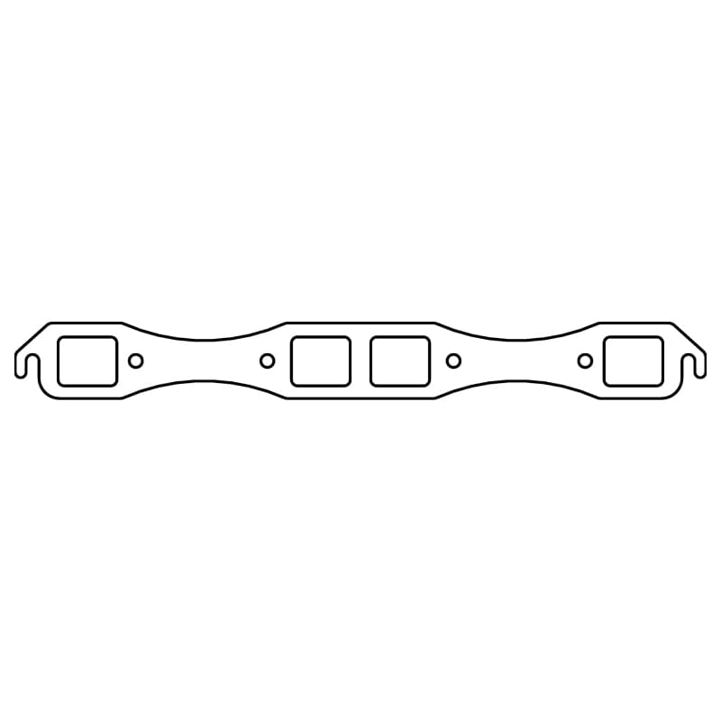 Cometic Gasket — Chrysler Big Block B/RB V8 Exhaust Manifold Gasket Set