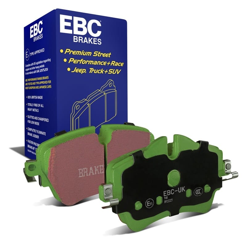 EBC — EBC 14+ Mini Hardtop 2.0 Turbo Cooper S Greenstuff Front Brake Pads
Disc Brake Pad