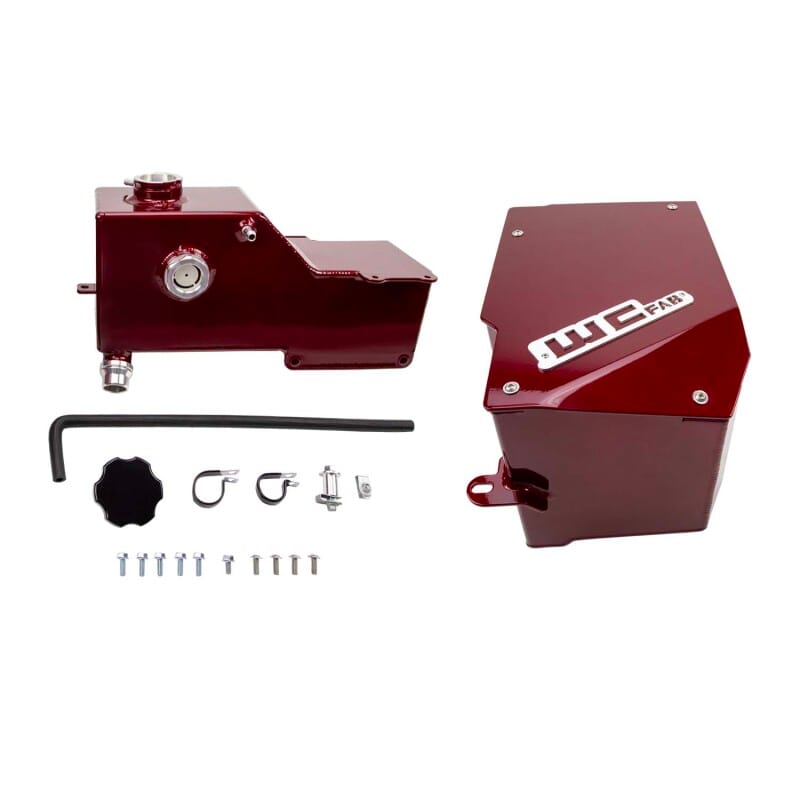 Wehrli — Coolant Tank & Battery Box, for 2017-2025 6.7L Power Stroke, Gloss Black
