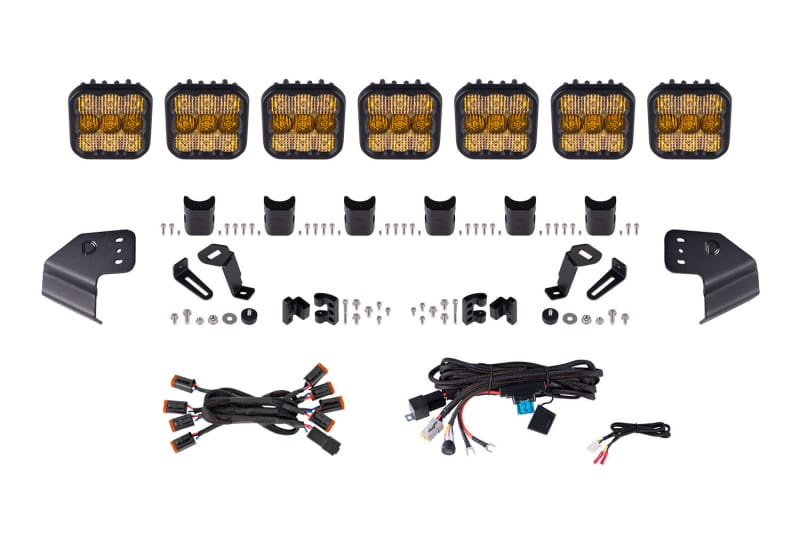 Diode Dynamics — Pod light featuring advanced TIR optics for high efficiency and focus.