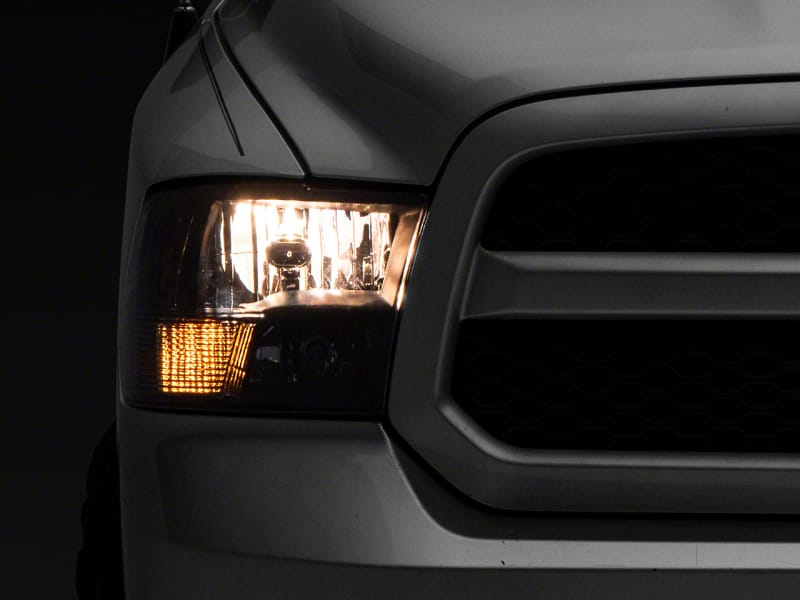 Raxiom — Raxiom 09-18 Dodge RAM 1500 Axial Series Euro Style Headlights w/ Dual Bulb Blk Housing (Clear Lens)
Headlights