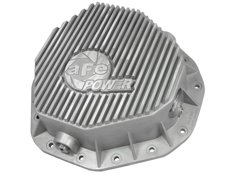 aFe — Street Series Rear Differential Cover Raw w/ Machined Fins
