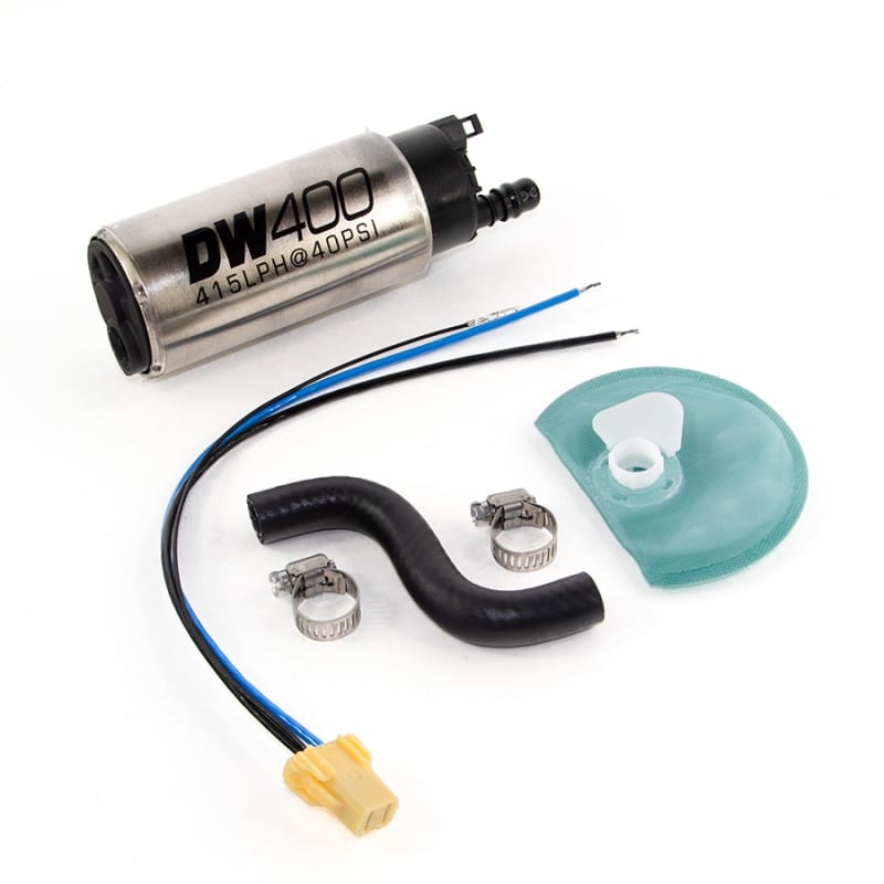 DeatschWerks — 415lph in-tank fuel pump w/ 9-1044 install kit
DW400 Fuel pump for Fox Body Cobra