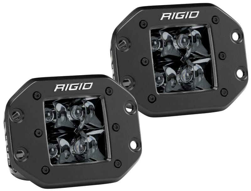 Rigid Industries — Rigid Industries D2 - Midnight Edition Flush Mount Spot Lights
D-SRS PRO SPT F/2 MD
LED LIGHT