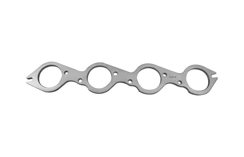 Kooks Headers — Stock Style BBC Header Flange-3/8in. Thick 304 Stainless-2-3/8in. Primaries
Stock Style BBC Header Flange - 3/8" Thick 304 Stainless -2-3/8" Primaries