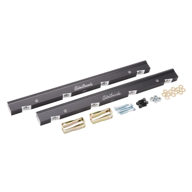 Edelbrock — Fuel Rail Kit for LS Victor EFI -6 AN in Black Finish
Victor Jr. Series Fuel Rail Kit