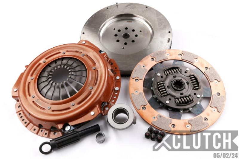XCLUTCH — Clutch Kit Inc Flywheel; Stage 2 Cushioned Ceramic Clutch Disc