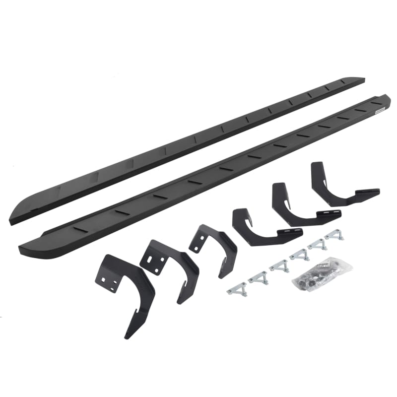 Go Rhino — RB10 Slim Line Running Boards with Mounting Brackets Kit