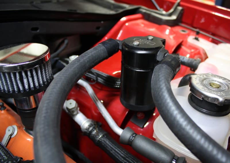 J&L — J&L Oil Separator 3.0 Driver Side, Black Anodized (2015-2017 Dodge Charger Hellcat; 2015-2017 Dodge Challenger Hellcat)
Oil Separator 3.0 Driver Side