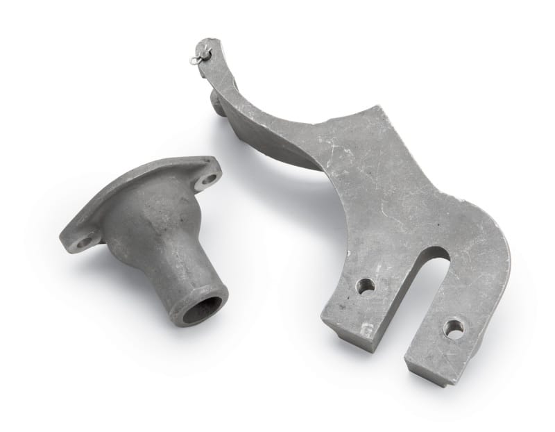 Edelbrock — Generator Bracket/Water Neck Kit (Offset) for 1949-53 Ford Flathead in Black