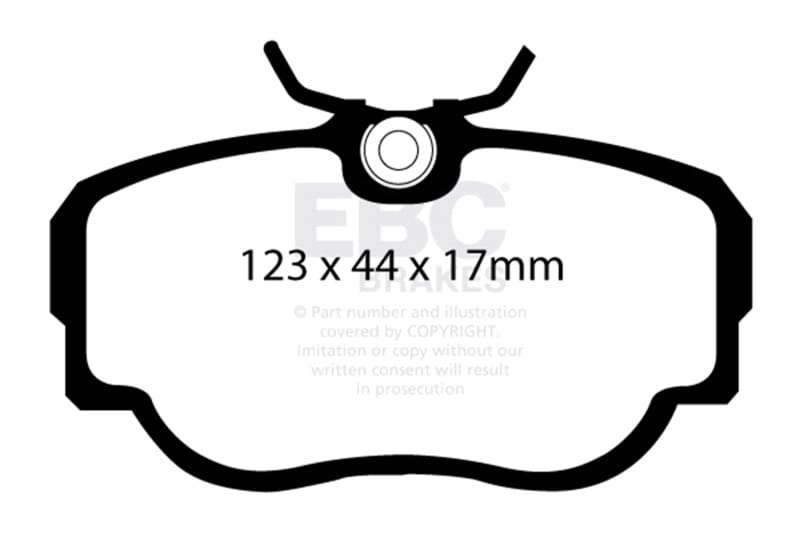 EBC — EBC 83-85 BMW 318 1.8 (E30) Yellowstuff Front Brake Pads
Disc Brake Pad