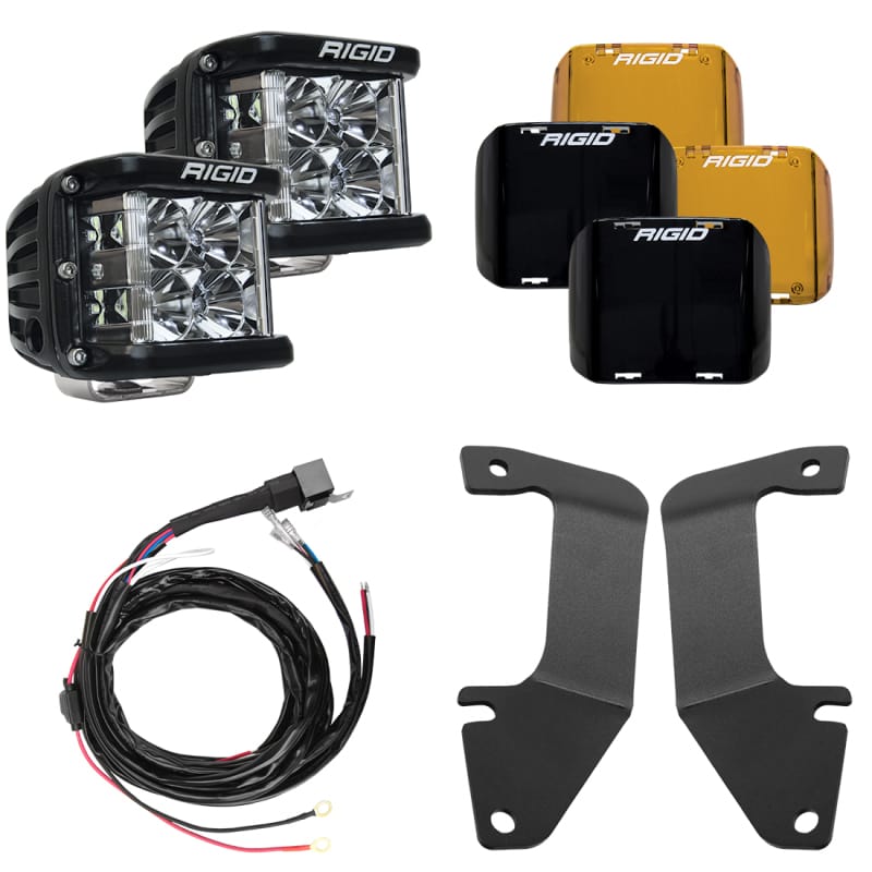 Rigid Industries — RIGID 2014-2020 Toyota Tundra A-Pillar Light Kit; Includes D-SS Flood
2014-2020 Toyota Tundra A-Pillar Light Kit, Includes D-SS Flood