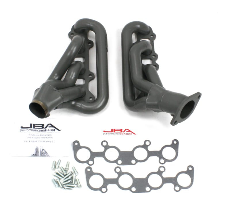 JBA — JBA 15-20 Ford Mustang 5.0L Coyote 1-3/4in Primary Ti Ctd Cat4Ward Header
Exhaust Header