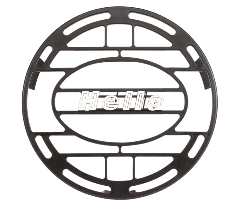 Hella — Hella Stone Shield Round Plastic Black Hella Logo Light Cover
Driving Lamp
